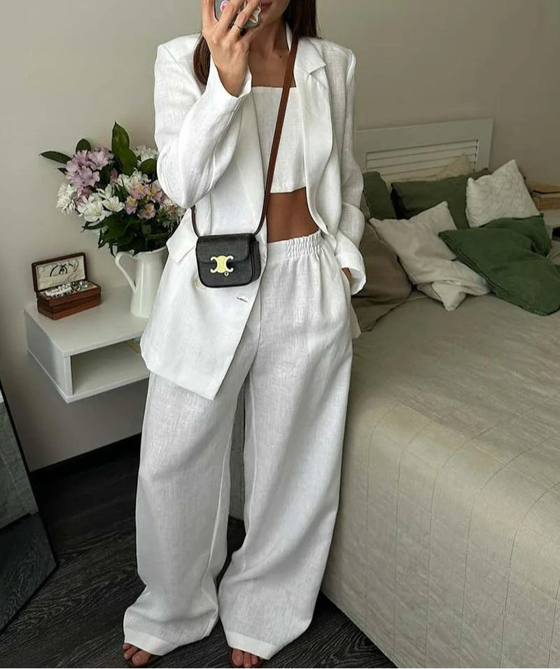 A Vintage Style Pants with Delicate Timeless Details