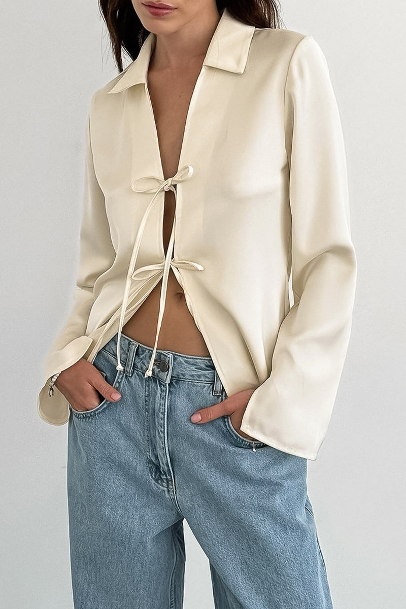 Well Tailored Blouse with a Graceful Silhouette
