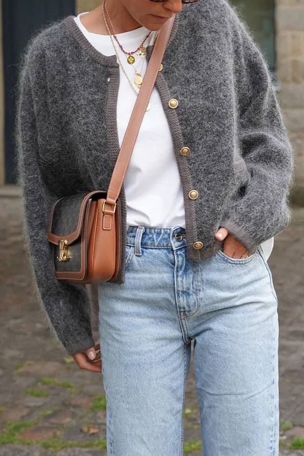 Beautifully Balanced Cardigan with Timeless Character
