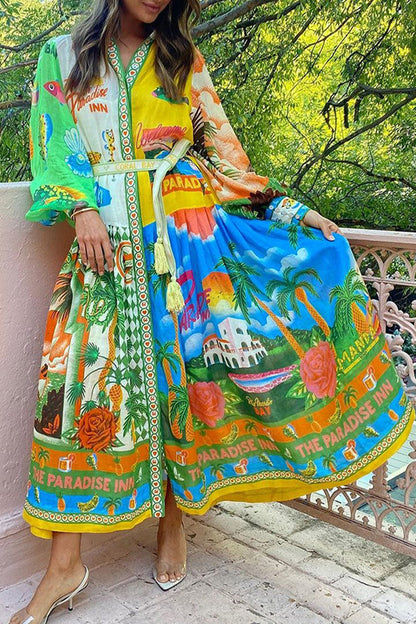 Classic Vintage Dress with a Flattering Fit