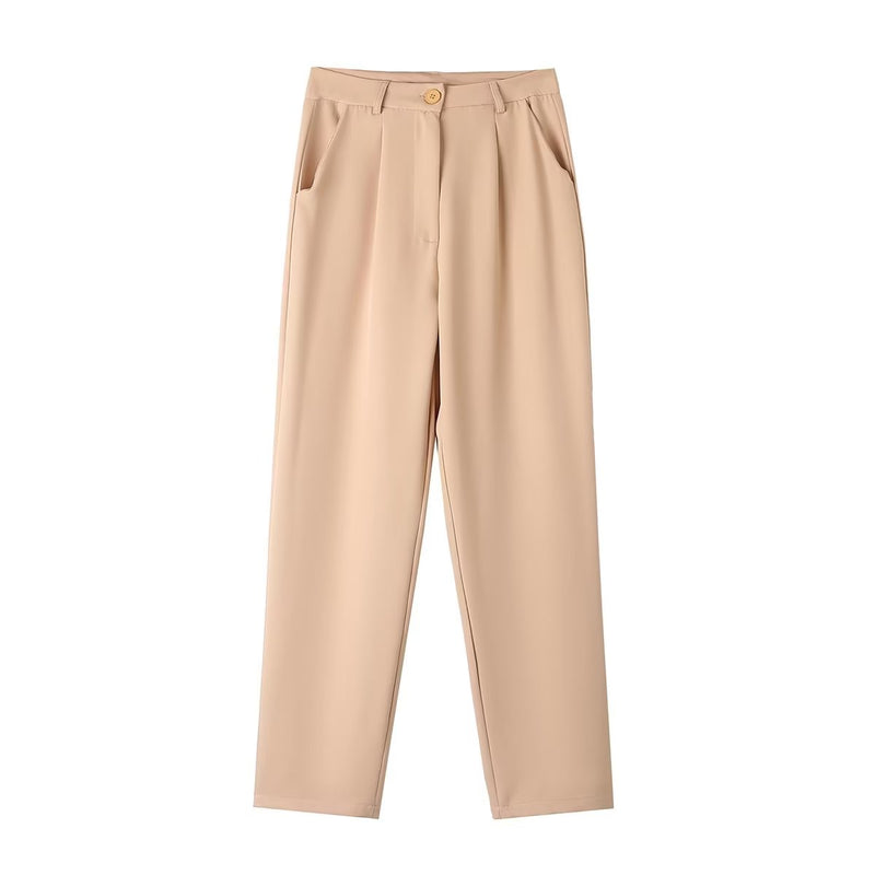 A Vintage Style Trousers with Delicate Timeless Details