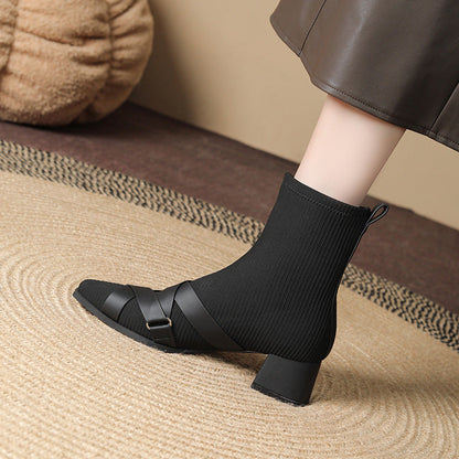 A Vintage Style Boots with Delicate Timeless Details
