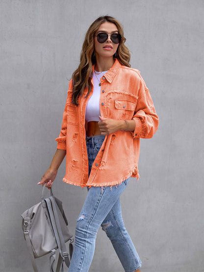 A Vintage Style Jacket with Delicate Timeless Details