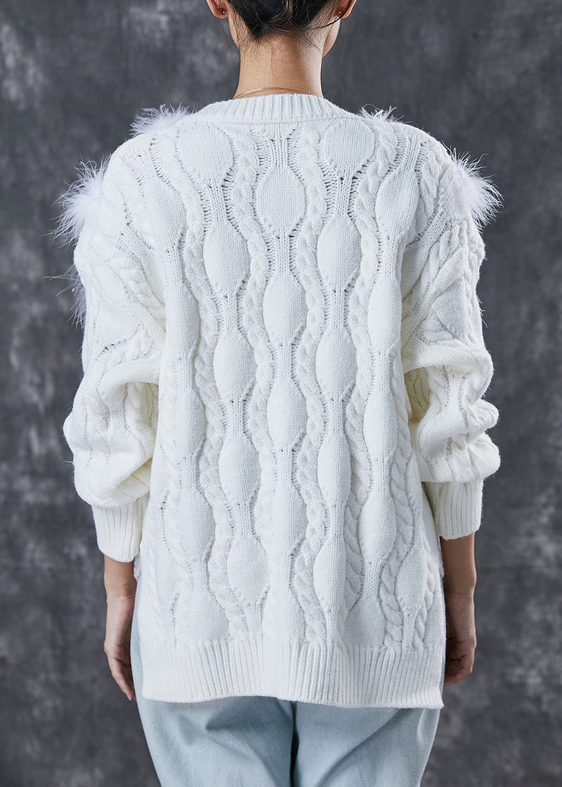 Vintage Inspired Sweater with a Contemporary Edge