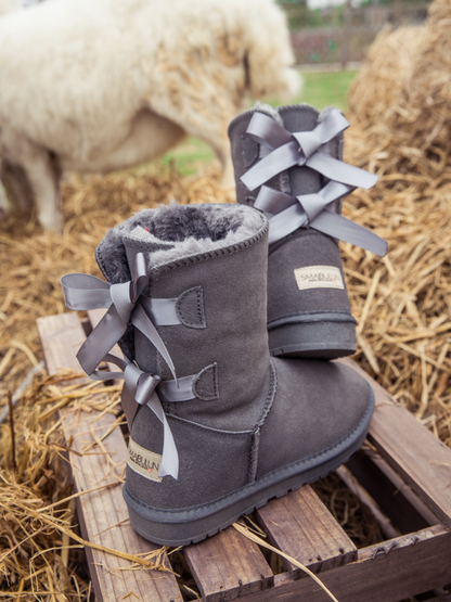A Vintage Style Boots with Delicate Timeless Details