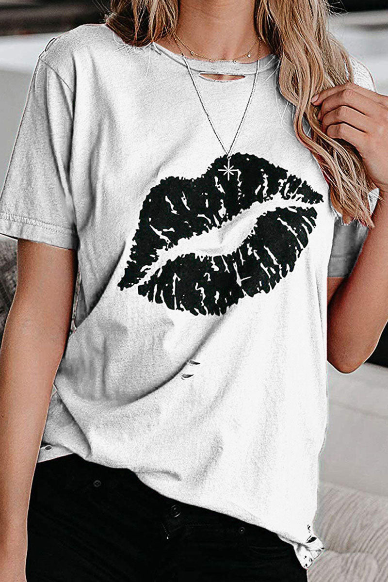 A Vintage Style T-Shirt with Delicate Timeless Details