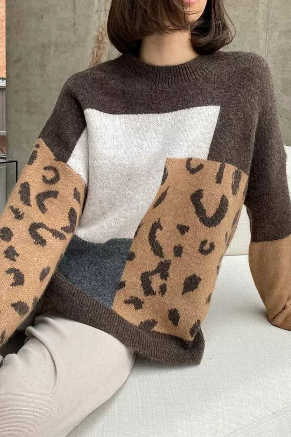 Vintage Inspired Sweater with a Contemporary Edge