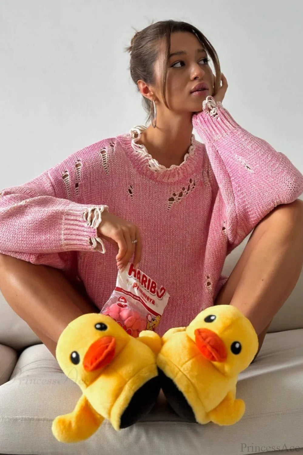 Classic Vintage Sweater with a Flattering Fit