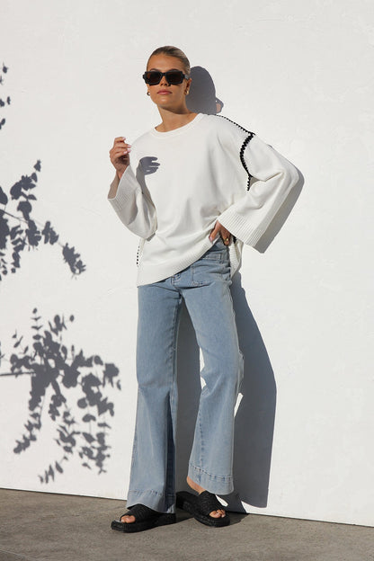 Polished Sweater with an Effortless Classic Look