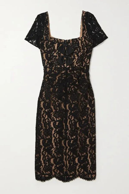 A Vintage Style Dress with Delicate Timeless Details