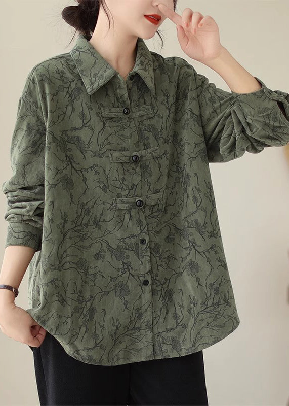 A Vintage Style Shirt with Delicate Timeless Details
