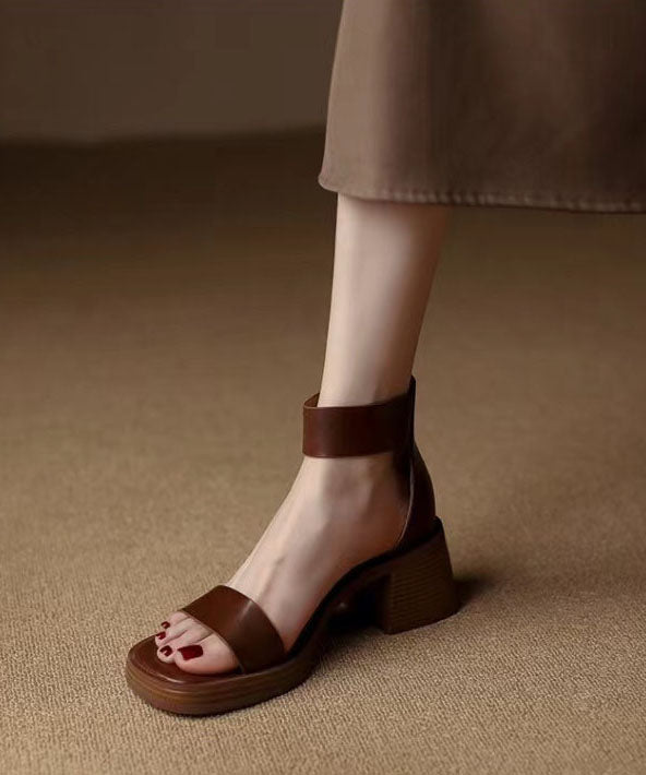 Vintage Inspired Sandals with a Contemporary Edge