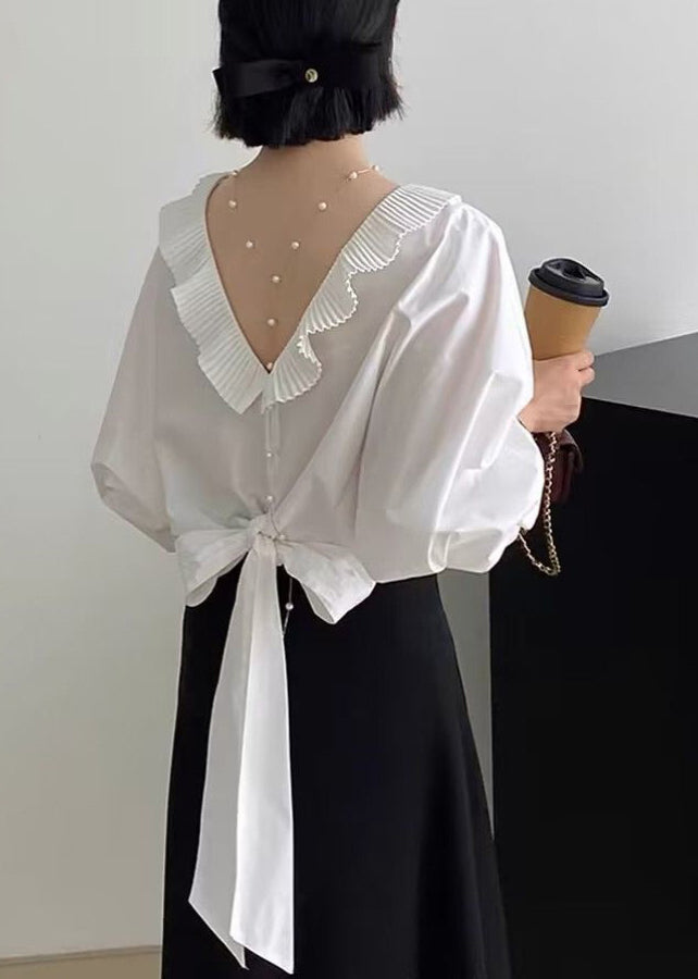 A Vintage Style Shirt with Delicate Timeless Details