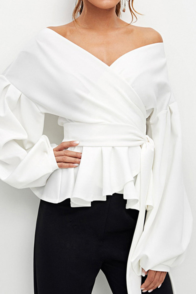 Gracefully Styled Top for Any Occasion