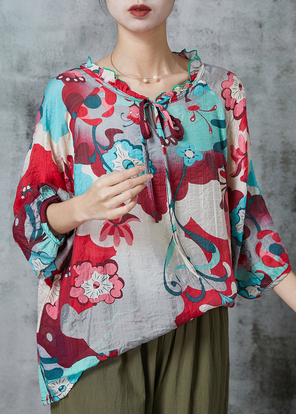A Vintage Style Shirt with Delicate Timeless Details