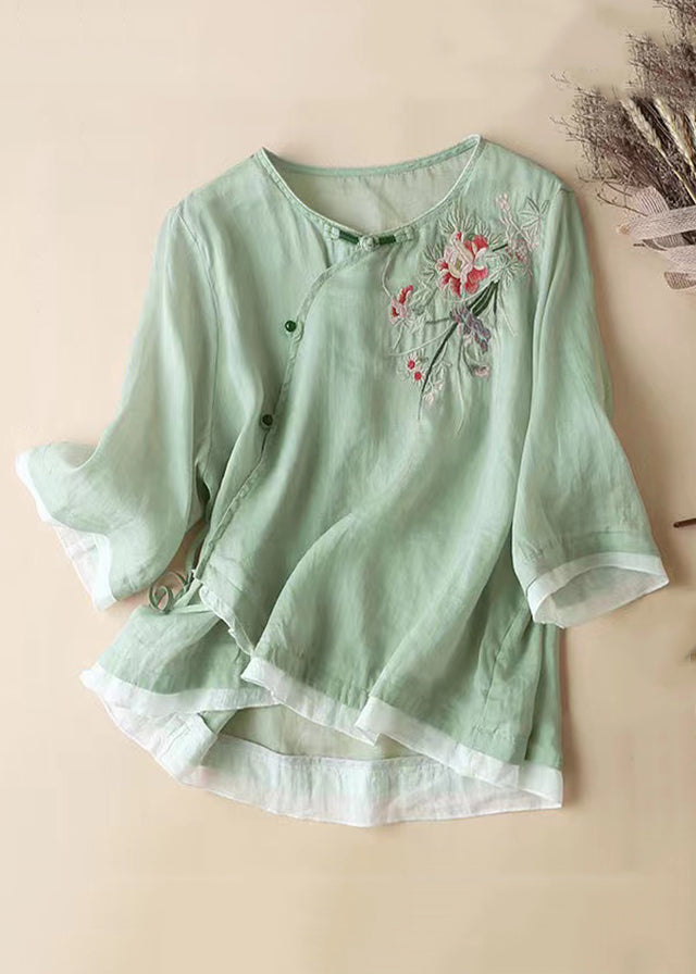 A Vintage Style Shirt with Delicate Timeless Details