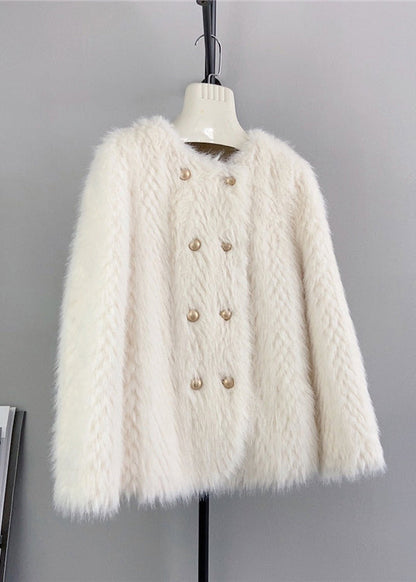 A Vintage Style Coat with Delicate Timeless Details