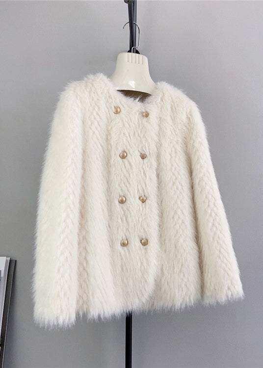 A Vintage Style Coat with Delicate Timeless Details