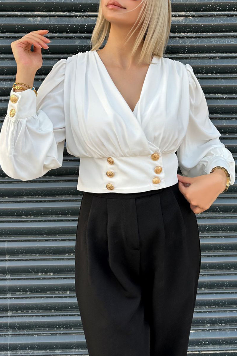 Beautifully Balanced Blouse with Timeless Character