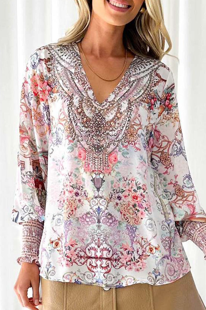 Vintage Inspired Blouse with a Contemporary Edge