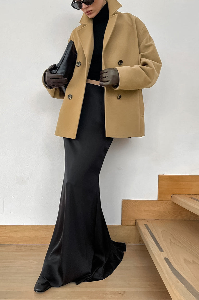 A Vintage Style Coat with Delicate Timeless Details