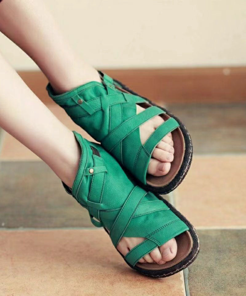 A Vintage Style Sandals with Delicate Timeless Details