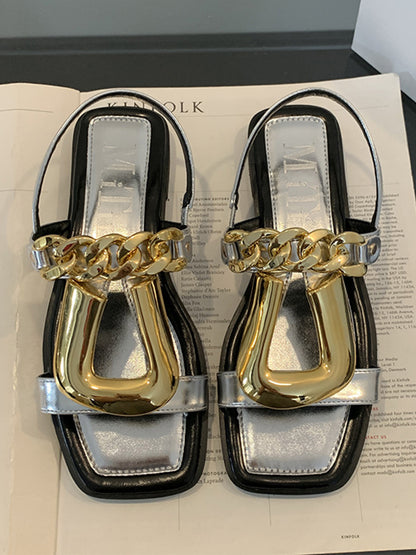 Sophisticated Sandals with a Clean Classic Look