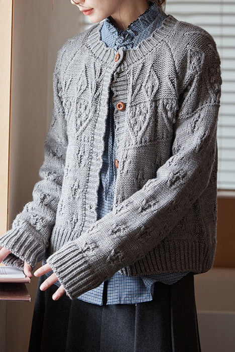 Beautifully Finished Cardigan in a Timeless Design