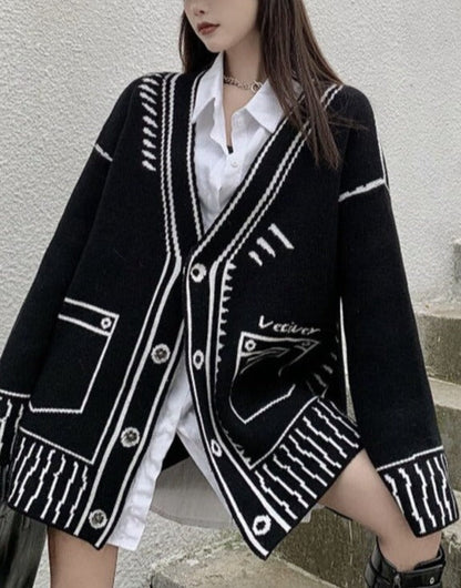 A Vintage Style Cardigan with Delicate Timeless Details