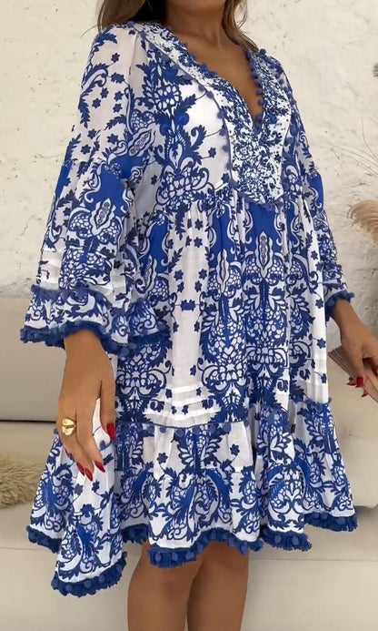 A Vintage Style Dress with Delicate Timeless Details