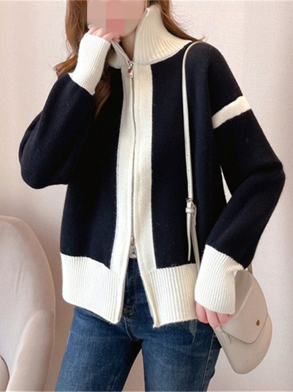 Well Tailored Cardigan with a Graceful Silhouette
