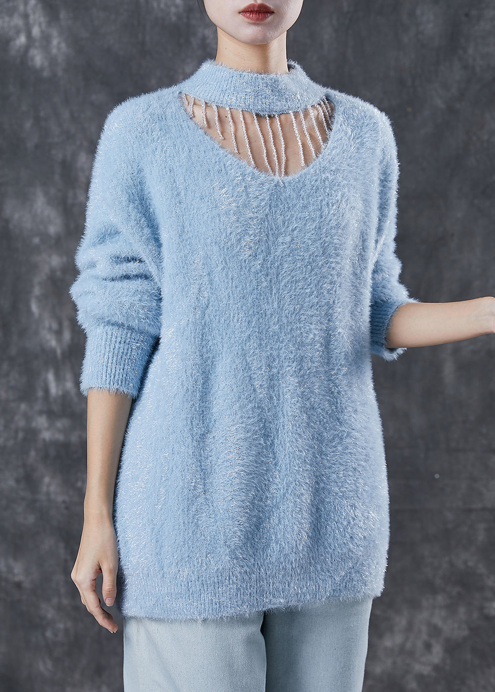 Classic Vintage Sweater with a Flattering Fit