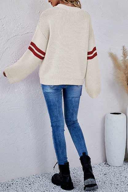 Vintage Inspired Sweater with a Contemporary Edge