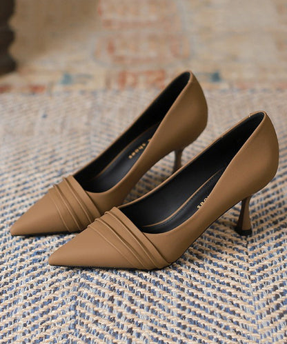Beautifully Finished Heels in a Timeless Design