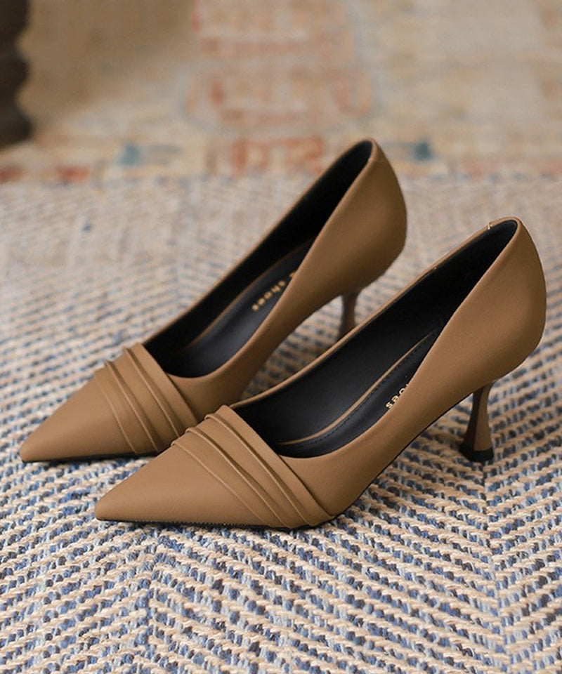 Beautifully Finished Heels in a Timeless Design