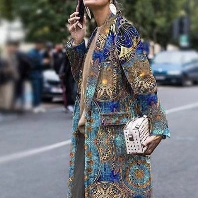 A Vintage Style Coat with Delicate Timeless Details