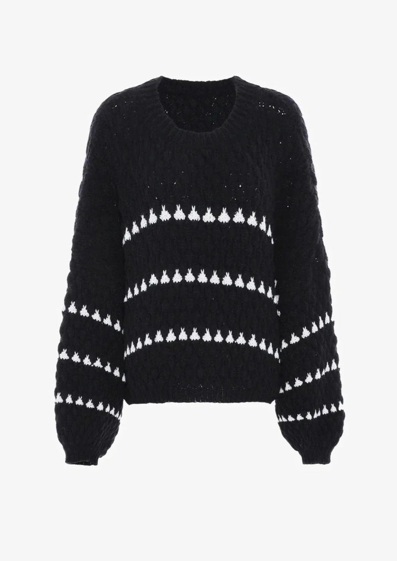 A Vintage Style Sweater with Delicate Timeless Details