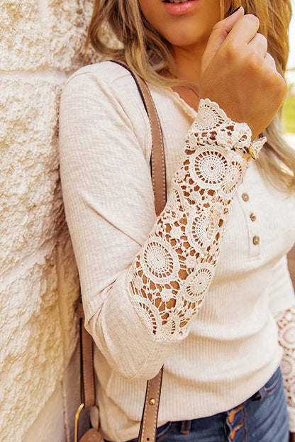 A Vintage Style Top with Delicate Timeless Details