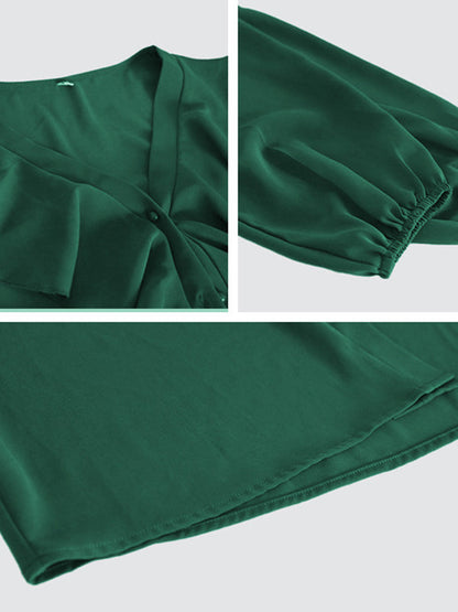Gracefully Styled Blouse for Any Occasion