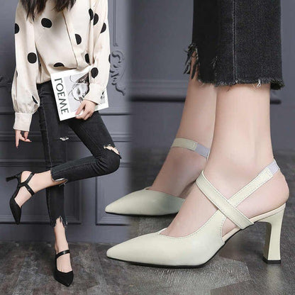Effortlessly Elegant Heels with a Timeless Design