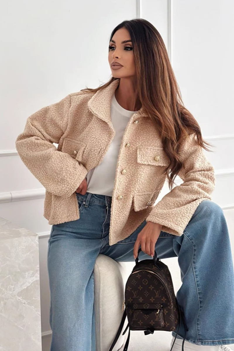 A Vintage Style Coat with Delicate Timeless Details