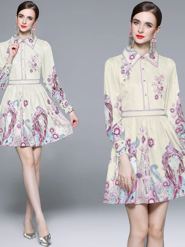 Beautifully Finished Dress in a Timeless Design