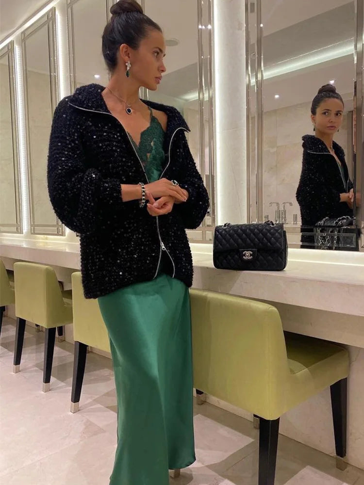 Vintage Inspired Cardigan with a Contemporary Edge