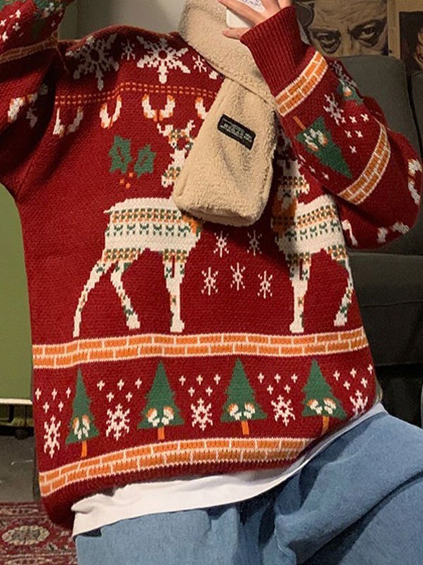 Vintage Inspired Sweater with a Contemporary Edge