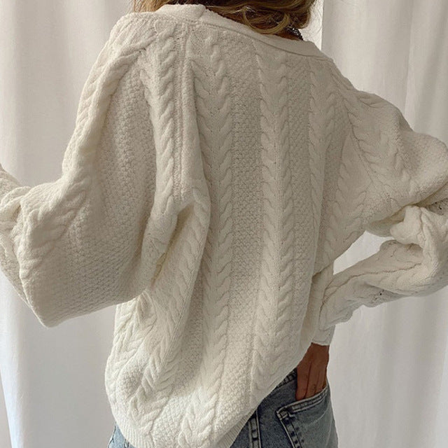 Classic Vintage Cardigan with a Flattering Fit