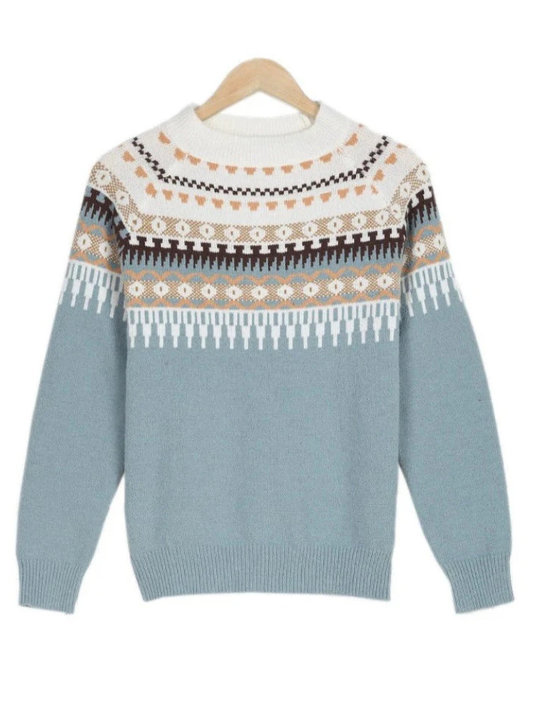 Classic Vintage Sweater with a Flattering Fit