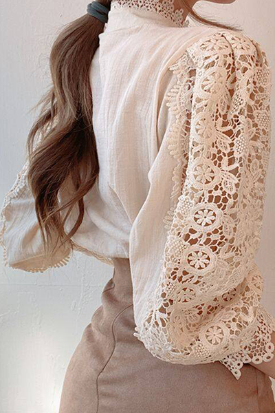 Well Tailored Blouse with a Graceful Silhouette