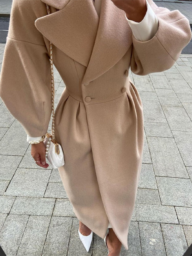 A Vintage Style Coat with Delicate Timeless Details