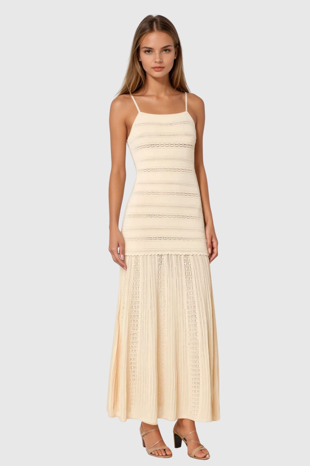 A Vintage Style Dress with Delicate Timeless Details