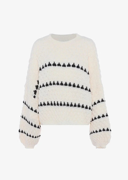 Vintage Inspired Sweater with a Contemporary Edge